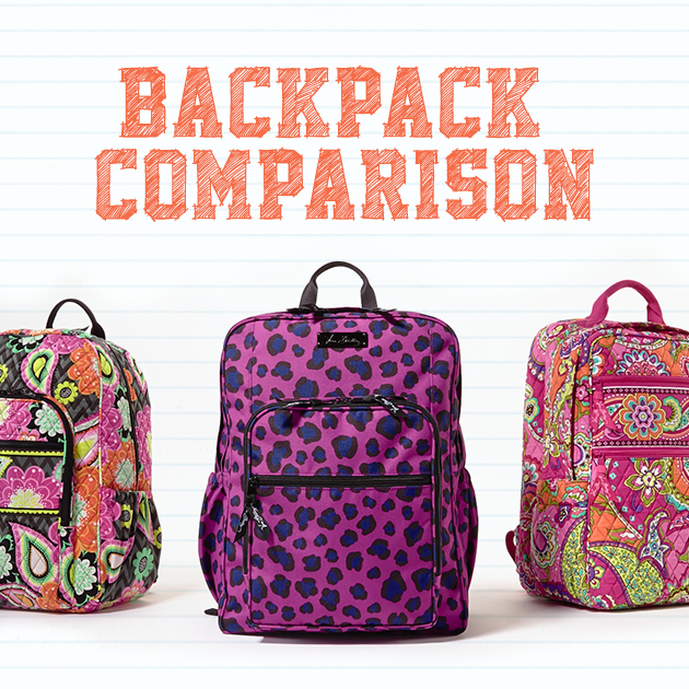 Vera Bradley on X Looking for the right backpack Find the perfect fit with our Backpack Comparison. Get started http t ZyFpXknO3V http t GZWJdUA61Y X
