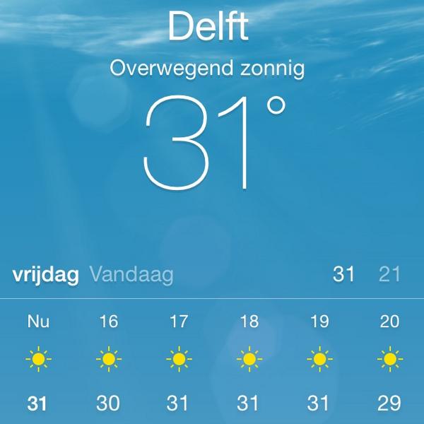 Heerlijk dat zomerse weer! ☀️