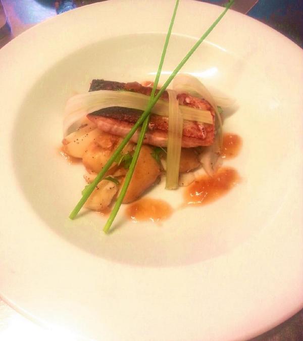 Roast Sea Trout Dish with Our Leeds Best Butter Reduction now on the Summer menu! Come down and try for yourself