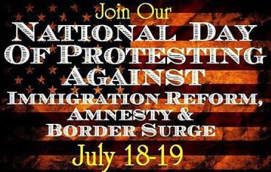 Amnesty-border protests alll across US today