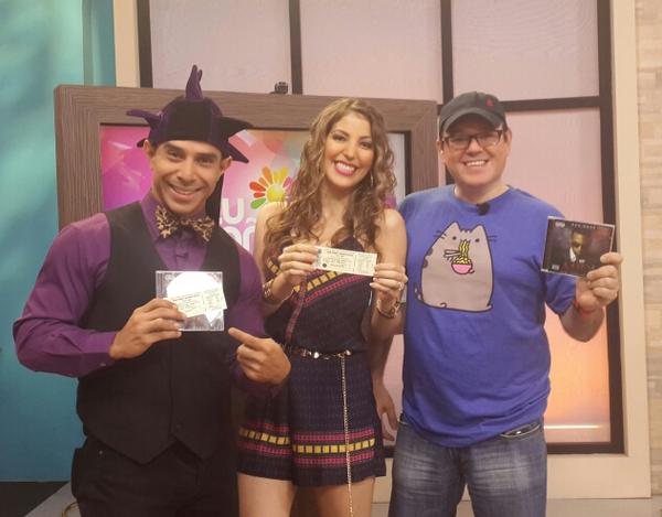 TuManana13's tweet photo. ¡Atentos que durante el programa regalaremos boletos para ir al concierto de Don Omar &amp; Prince Royce! http://t.co/r3WPspJmvu