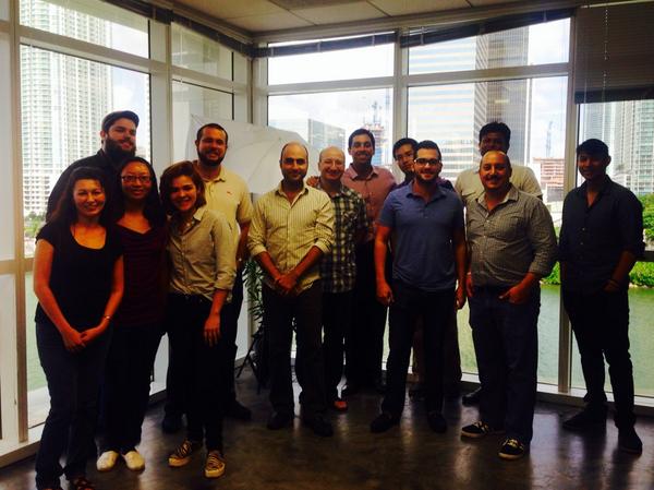 Terrific visit at <a href="/senzari/">Senzari</a> w/ <a href="/Bellumio/">Demian / bellumio.eth</a> and team. Did you know they have 5 PhDs and an MD? Amazing. #Miami <a href="/knightfdn/">Knight Foundation</a>