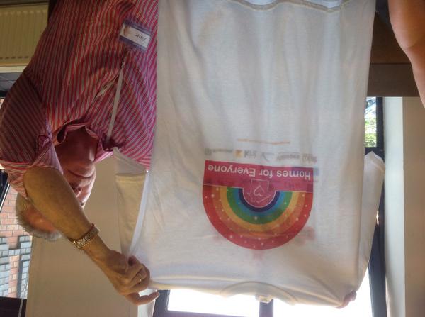 Last #homesforeveryone meeting before <a href="/LiverpoolPride/">Liverpool Pride</a> 2014...T-shirts all ready with the glam fairy theme!