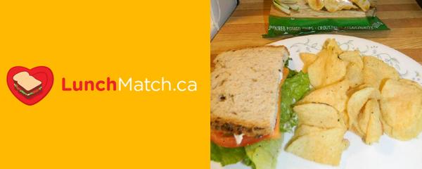 LunchMatch tweet picture