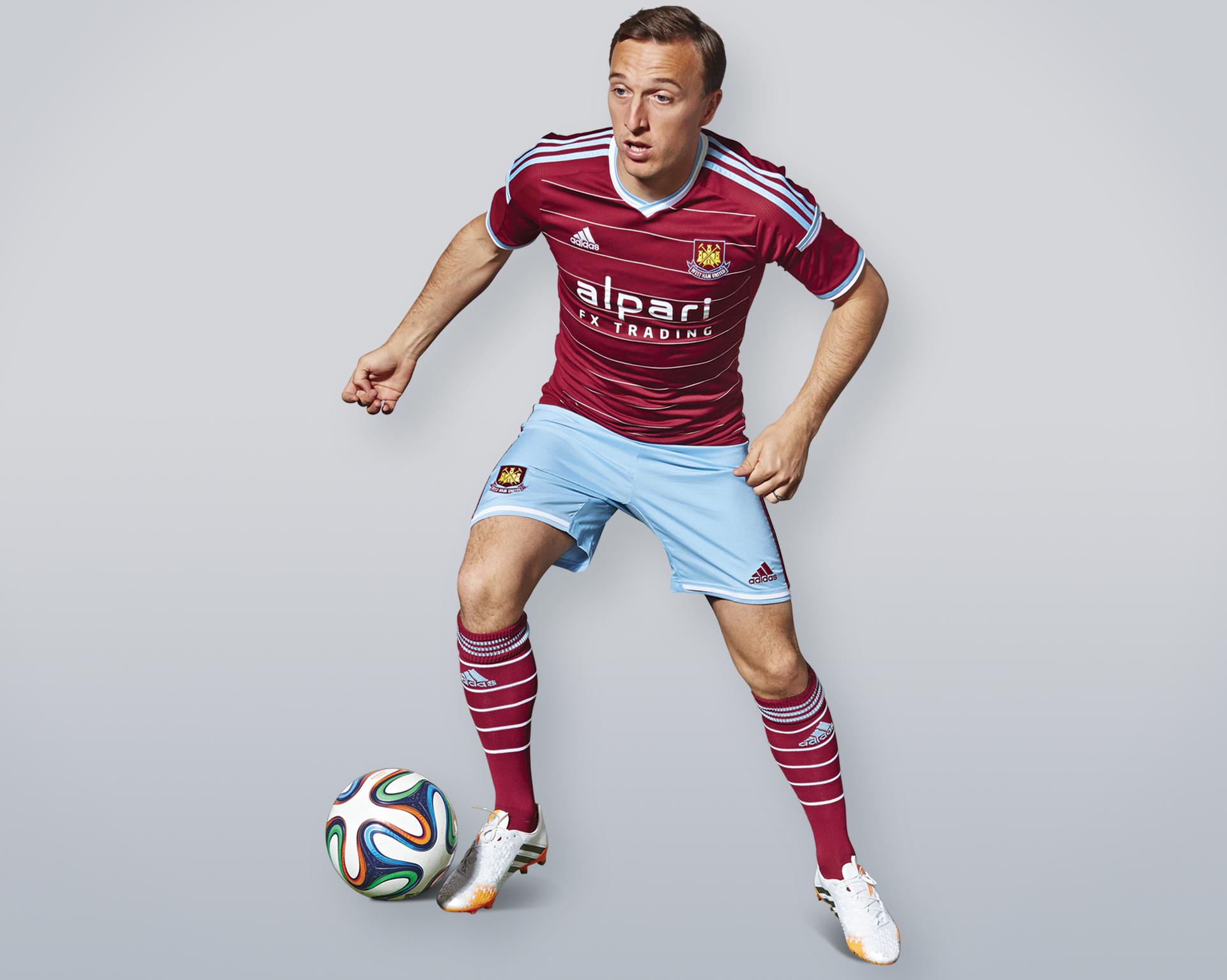 Brochure Coöperatie ontvangen West Ham United on Twitter: "HOME KIT: The new @adidasuk 2014/15 home kit  is now on sale from http://t.co/ZdSleckNgu #COYI #WHUFC  http://t.co/f57VQJM0Wi" / Twitter