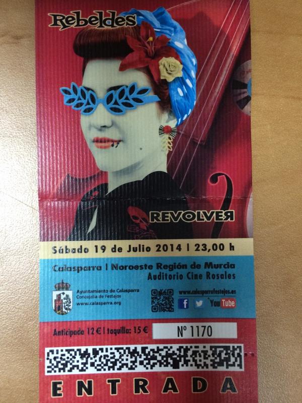 tvcalasparra's tweet photo. TDC sortea una entrada para el concierto del Cuervarock de este sabado. Solo haz retweet y entrarás en el sorteo http://t.co/lD2BLkNizr