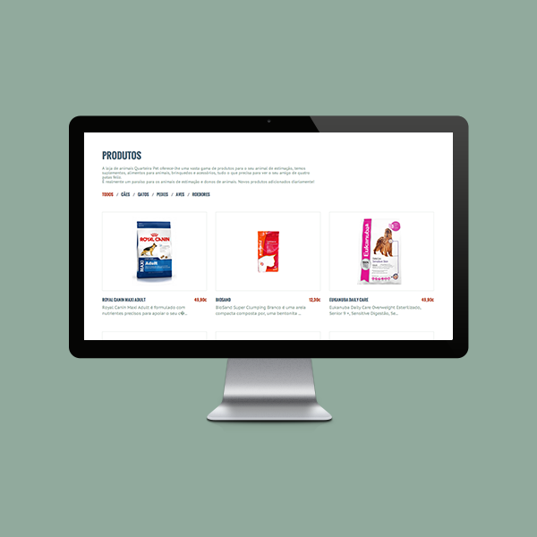 New website up and running 
Algarve's Number One Pet Store
Quarteira Pet

#html #html5 #js #css #award #development