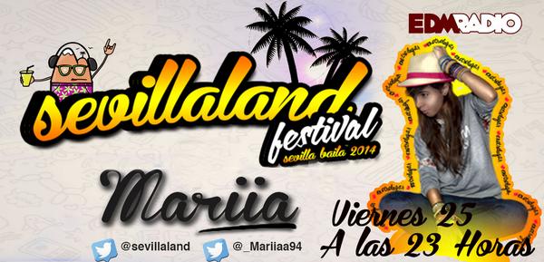MegaRadio_Spain's tweet photo. El Viernes a las 23Hrs en http://t.co/2vikmtE9rl tendremos una invitada de lujo @_Mariiaa94 http://t.co/SwvsB78y3P de @sevillaland