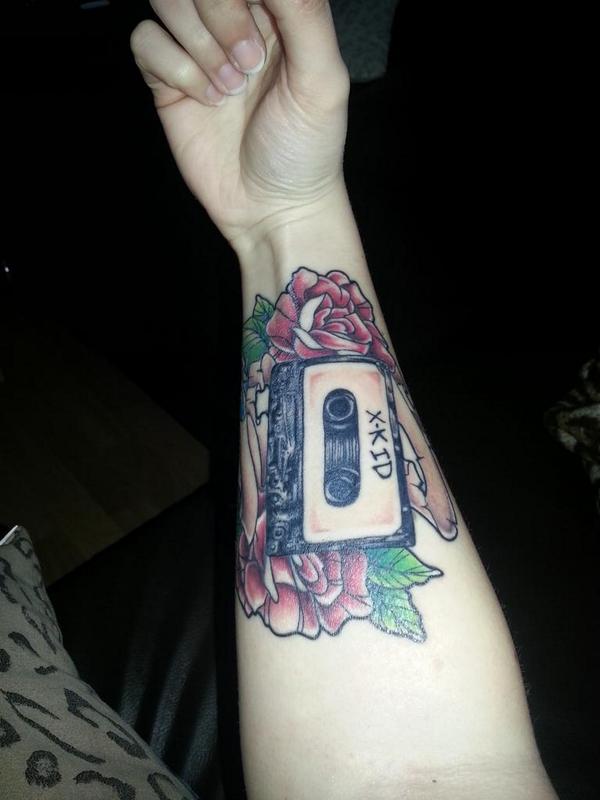 <a href="/GDA/">Green Day Authority</a> my Green Day X-Kid tattoo...