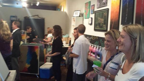 Three10Group's tweet image. We also had fun socializing! We meet the neatest people.