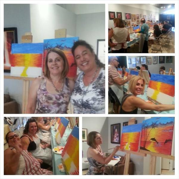 paintpartynight's tweet photo. Paint Party Night last night was a blast! Stay tuned for dates &amp; themes for future Paint Parties! http://t.co/ackfkyfMhZ