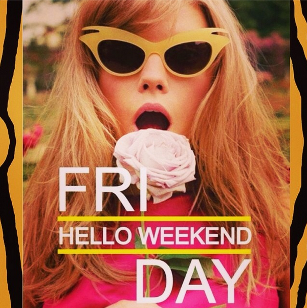 Imageshoppers's tweet photo. Here's to the weekend, enjoy it everyone!  #IS #InspirationForTheWeekend #wildweekendherewecome #Imageshoppers http://t.co/03j2iNukdW
