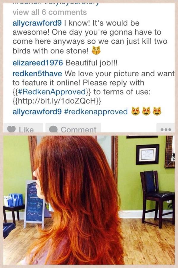 TheStudioInc's tweet image. Way to go @ally7156 !!! #redkenapproved #greatcut #awesomelayers #jobwelldone @TheStudioInc