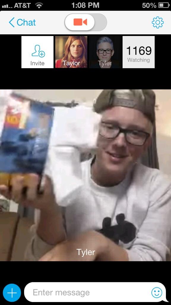 TroyeCommunity's tweet photo. These socks are apparently a hint to what Tyler has been up to #HangWithTyler @tyleroakley @koreykuhl http://t.co/Z9xBxqxKOH