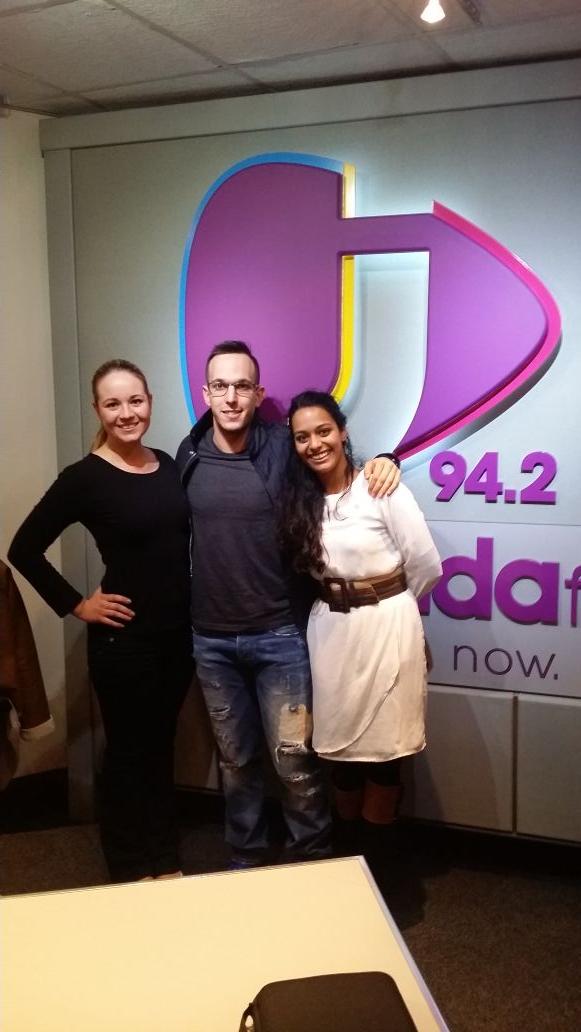 Thanks <a href="/kriyaG/">Kriya Gangiah</a> for giving us the time to chat a little bit about what we do!  #Coffee #JacarandaFm