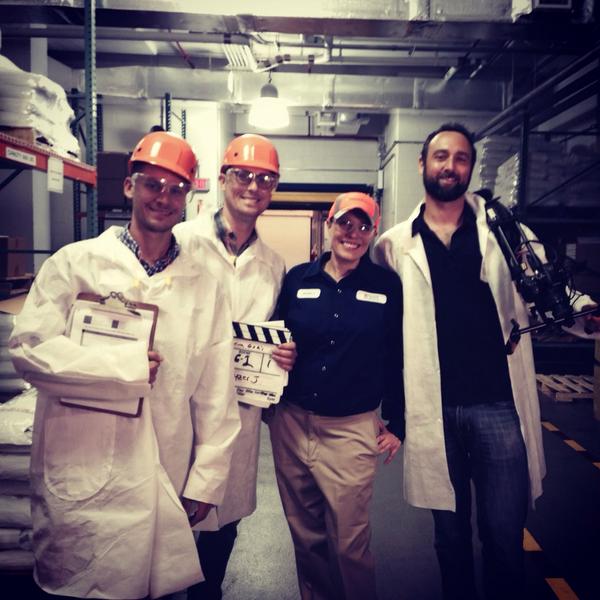 playlosangeles's tweet photo. The #Play team at the #Purina Pilot Plant in St Louis.  They dressed us like we were in a Beastie Boys video! http://t.co/zoK1G5piKR