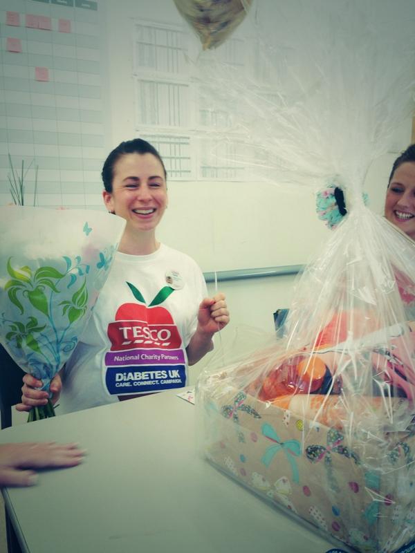 TAberdare's tweet photo. Spoil Cara shower! Last day in work tomorrow before her journey to becoming a yummy mummy! You'll be missed. x http://t.co/PrLLsiK1UO