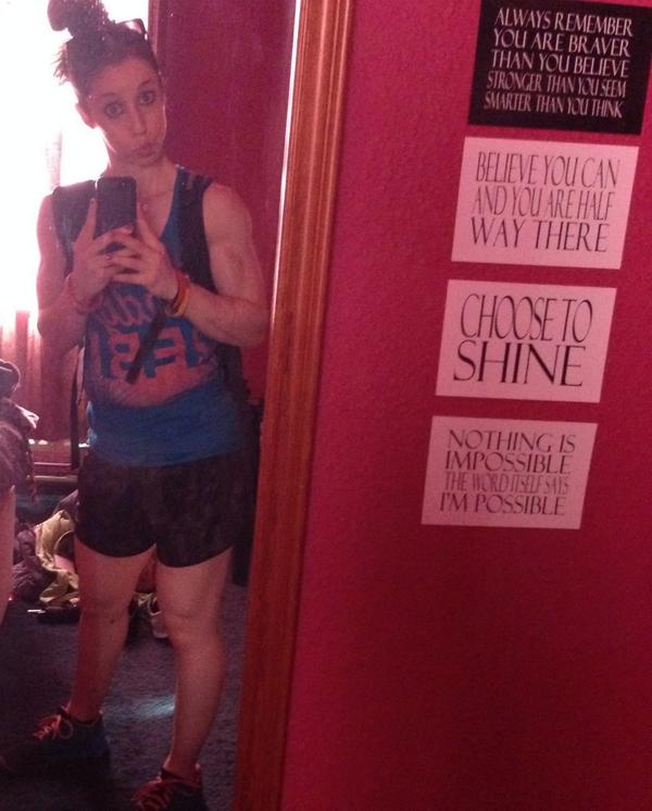 Tsukiwarrior's tweet image. Fearless Friday is complete.
#5classes #heavylifts #clientlifts #food #sun