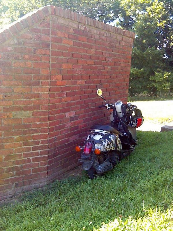 flyertizing2's tweet image. Biggest store in the world and the don't have cameras by their break area where my bike was parked. Past tense WAS.