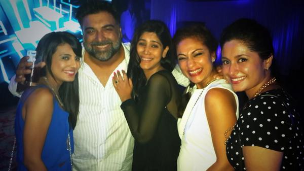 Balh party...Will really miss the good times I had with such wonderful people and amazing actors..love u team BALH 😙