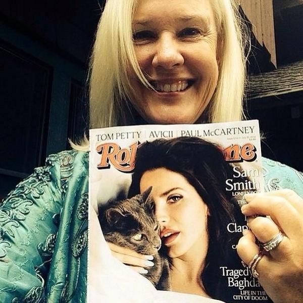 PatReactions's tweet image. When your daughter is on the front cover of Rolling Stone