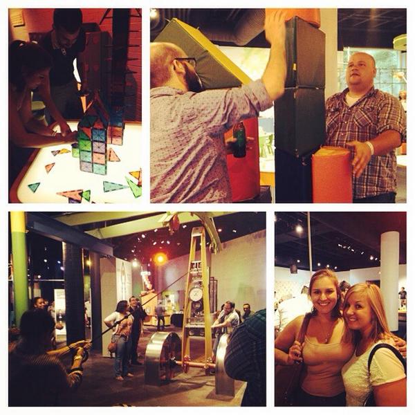 sarah_beaver's tweet photo. Awesome night at science on the rocks! @discoveryplace http://t.co/riA0J61jFI