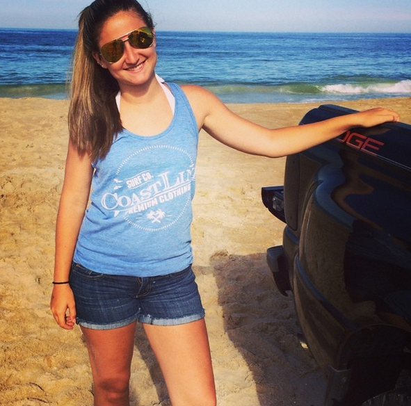 CoastlineMD's tweet photo. @chriistineeex0 Reppin the new Athletic Blue Triblend Tank Top, now available at http://t.co/fqf0WthVEI http://t.co/fDzqvICSUu
