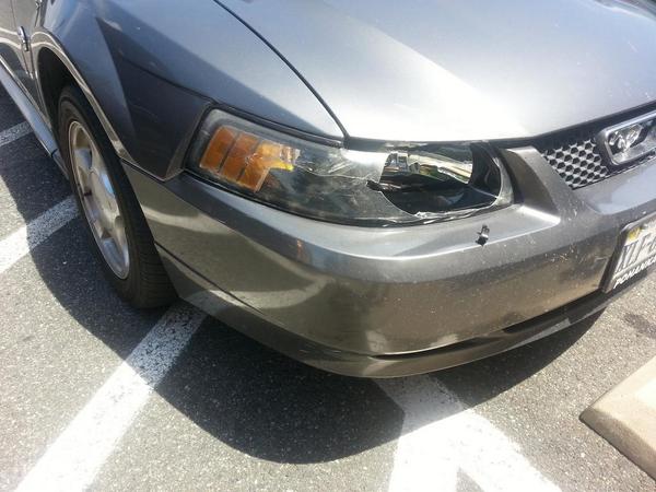 CoppageLaura's tweet photo. 2004 Mustang vs 2014 Fusion... I won! http://t.co/E8EJgslx41