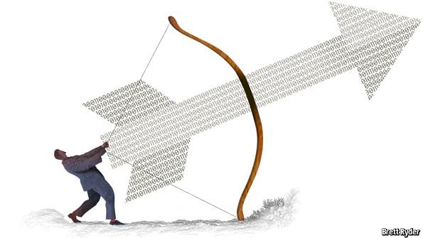 TheEconomist's tweet photo. Businesses should aim for lots of small wins from "big data", that add up to something big http://t.co/f5LlQBkeVe http://t.co/Wq7iX9PIgb