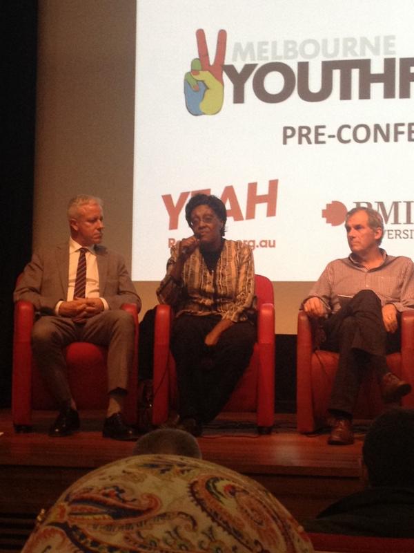 samulGG's tweet image. Dr. Lydia Mungherera 'Young people need to talk for themselves'. #AIDS2014