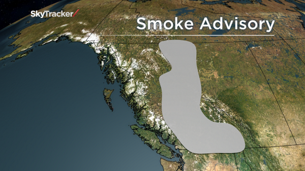Air Quality Advisory for 1/2 of the province right now. Details: bcairquality.ca
