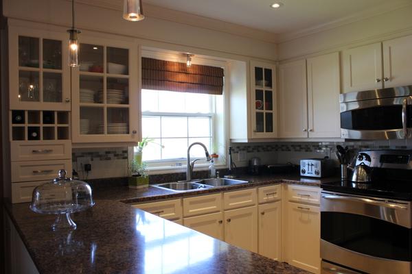 Something we would like to share is a before and after remodeling project complete by kitchenrefacers.ca