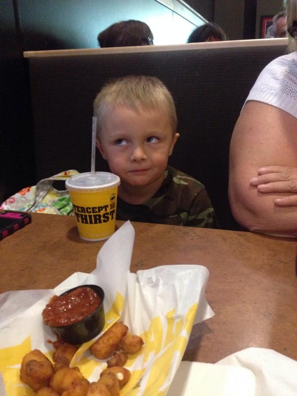 Barnman64's tweet image. Little man being sneaky