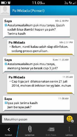 Cap 3 Jari hari Senin 21 Juli 2014 jam 8 di Sekolah Tercinta. Info dari Pak Widada