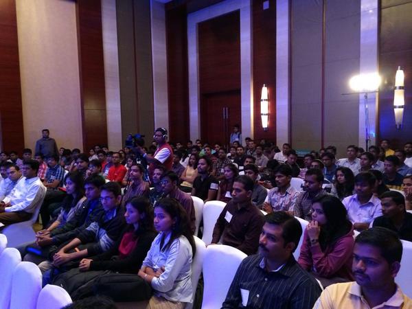 deccanrubyconf's tweet image. full house #deccanrubyconf This is awesome.