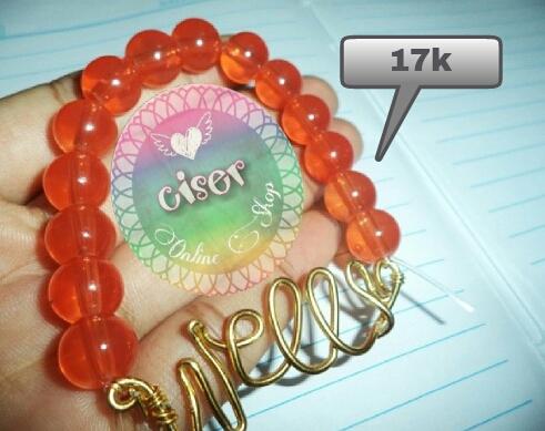 cisershop's tweet image. #wirename #gelang #bracelet #accessories #olshop #murah