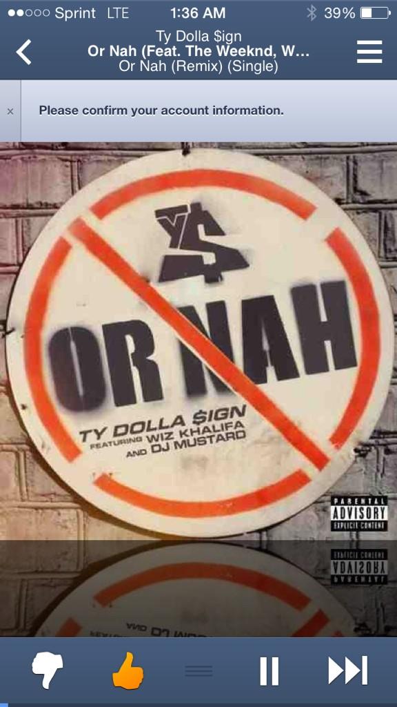 thatbitchDJ's tweet photo. "Ain't nobody tryna save baby get that paper" lol @kbuntz #pandora http://t.co/Urppq4eZn0
