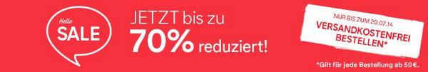 Mit bis zu 70% reduzierter Kleidung macht das Shoppen Spaß - ab 50€ versandkostenfrei  ==> buff.ly/1u1Vkev