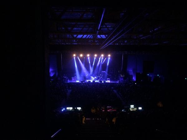 Support act playing, 2x <a href="/MALighting/">MA Lighting</a> 2 lites in control.