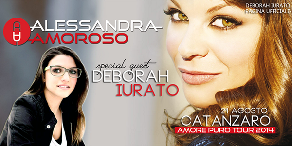 Amicifans's tweet photo. #Newsissima Deborah sarà ospite di @AmorosoOF per l' #AmorePuroTour a Catanzaro il 21 Agosto!!!!! http://t.co/wNKBiXqRXN