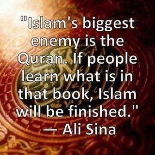 AntiReligion's tweet image. The biggest enemy of #Islam is the #Quran // #religion #atheism