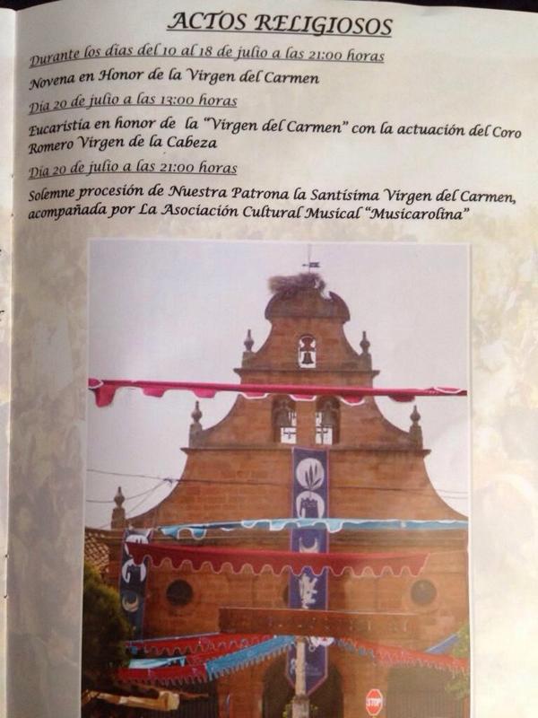 AMusicarolina's tweet photo. Mañana domingo tienes una cita en las Navas de Tolosa !!!!! http://t.co/UaiHWDsalE
