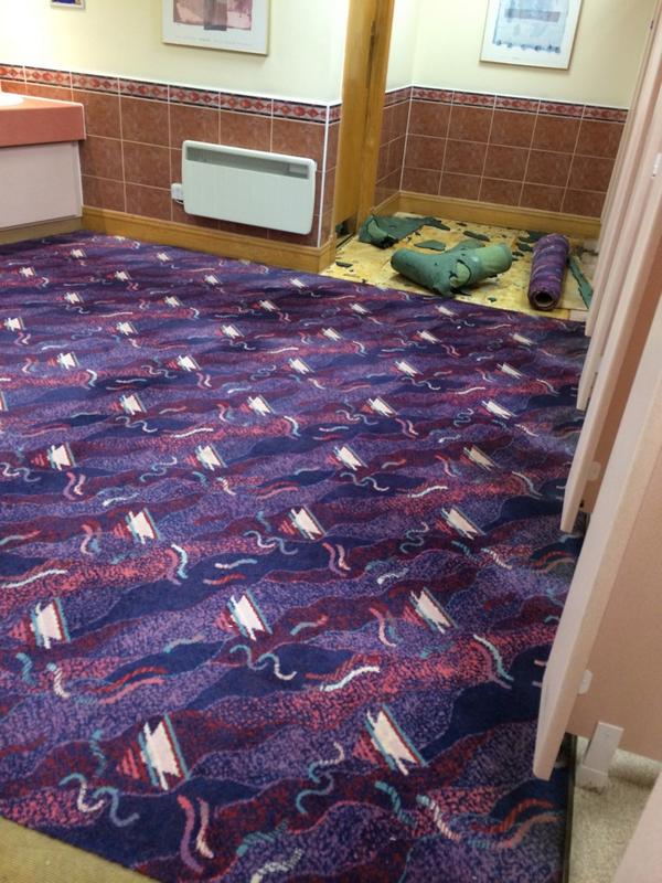 FastfixBMLtd's tweet photo. Nice new carpet tiles to tidy the ladies toilet up http://t.co/yYJiaaFMla