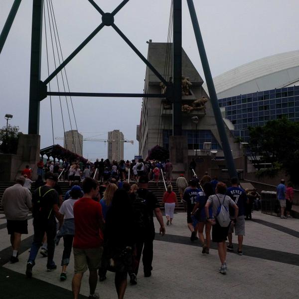 Take me out to the #bluejays game!