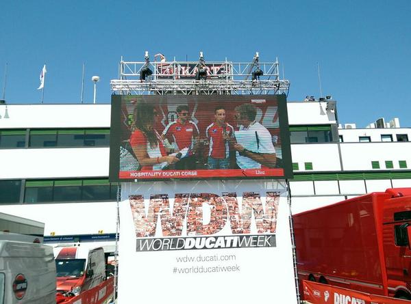 mr_xx74's tweet photo. #Worldducatiweek #ducati #wdw2014 http://t.co/Px23z11MvG