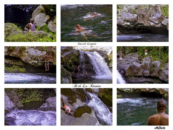 Cascade Langevin - #laReunion : un des lieux de rafraîchissement par excellence l'été.