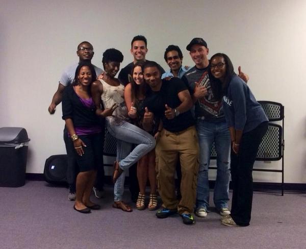 DarrianFelton's tweet image. Photo from last night 3 days Improv Intensive Workshop. #FineTuningMyCraft #Workshop #ActorStuff #Day1