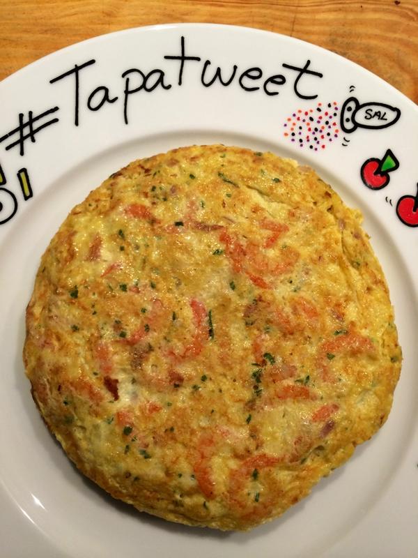 Tortilla de camarones y ají amarillo. Espectacular! 🔥😋
#Tapatweet #España #Venezuela #Maracaibo