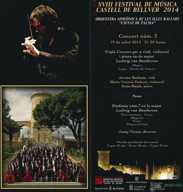 Javiarnal's tweet photo. Exquisito programa para esta noche @OrqSimfIB @Josep_Vicent Será brutal! Te esperamos 21:30h Bellver @osibizate http://t.co/M10ZBUJ42w