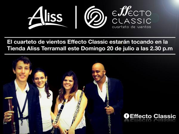 jesusdrever's tweet photo. *** #effectoclassic #windquartet mañana en @TiendasAliss de @Terramall1 #costarica! 2:30!! @rickbarrantes @Rakeoboe http://t.co/C8B8AawGnY